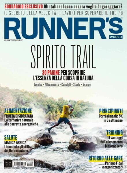 Runner’s World Italia – Ottobre 2020 Cover