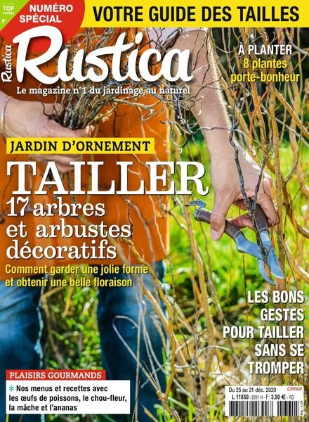 Rustica – 25 Decembre 2020 Cover