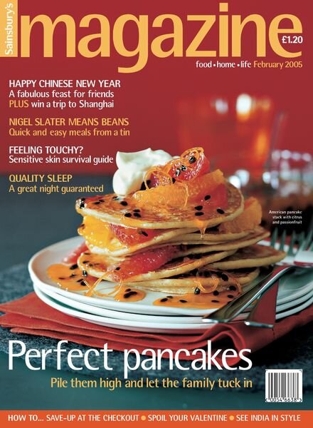 Sainsbury’s Magazine – February 2005 Cover