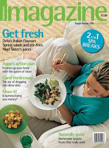 Sainsbury’s Magazine – May 2004 Cover
