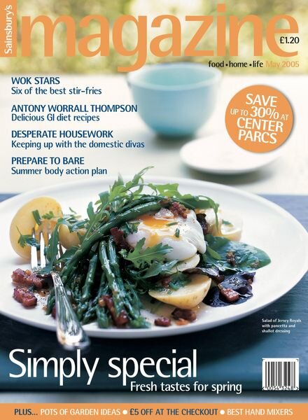 Sainsbury’s Magazine – May 2005 Cover