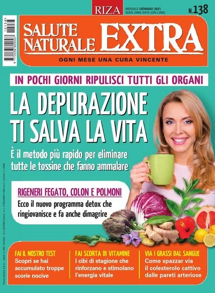 Salute Naturale Extra – Gennaio 2021 Cover