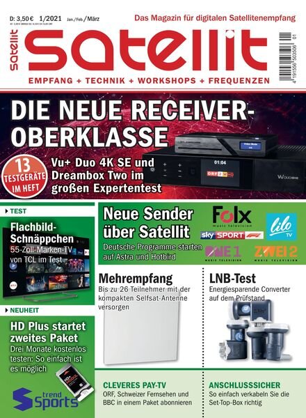 Satellit – Januar 2021 Cover
