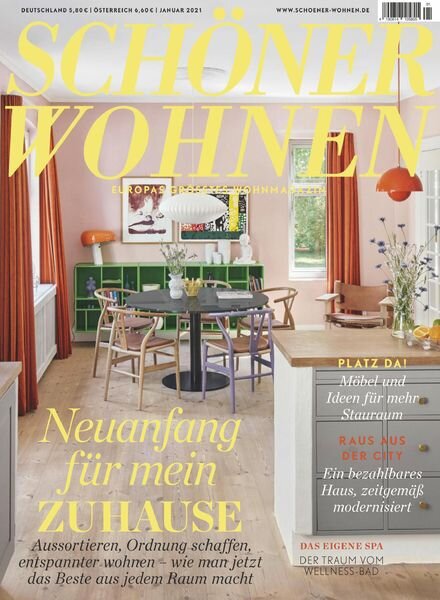 Schoner Wohnen – Januar 2021 Cover