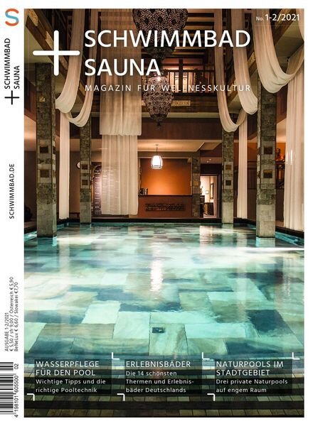 Schwimmbad + Sauna – Januar-Februar 2021 Cover