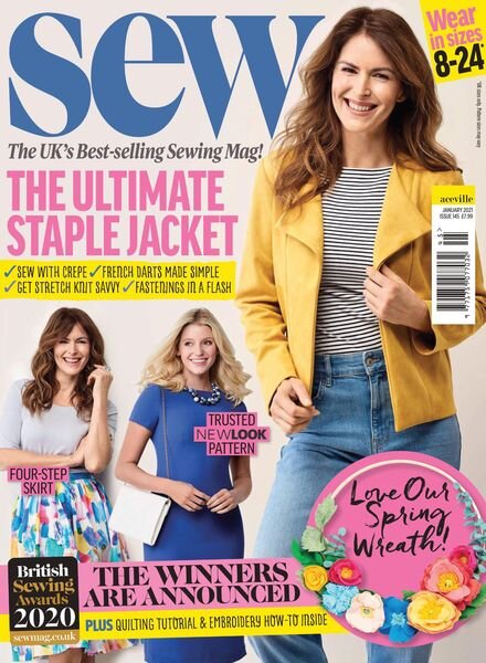 Sew – December 2020 Cover