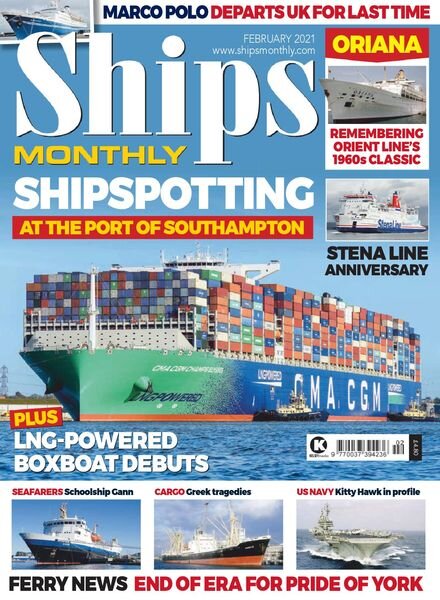 Ships Monthly – February 2021 Cover