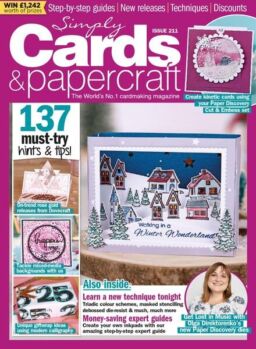 Simply Cards & Papercraft – Issue 211 – November 2020