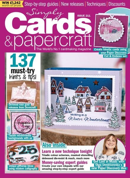 Simply Cards & Papercraft – Issue 211 – November 2020 Cover