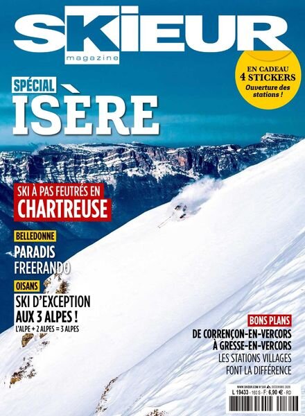Skieur Magazine – Decembre 2020 Cover