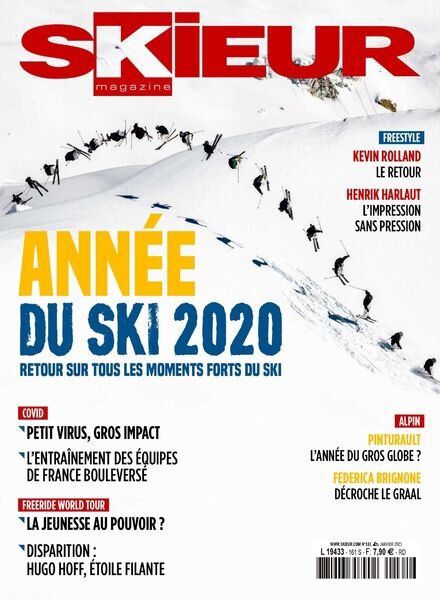 Skieur Magazine – Janvier 2021 Cover