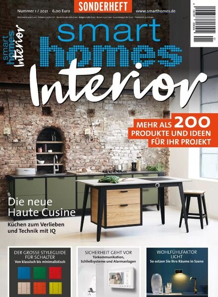 Smart Homes – Januar 2021 Cover