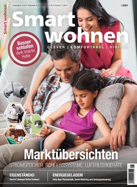 Smart Wohnen – Nr 1 2021 Cover