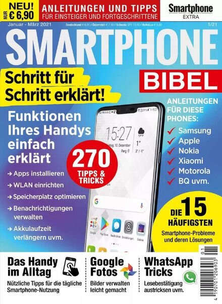 Smartphone Bibel – Januar-Marz 2021 Cover