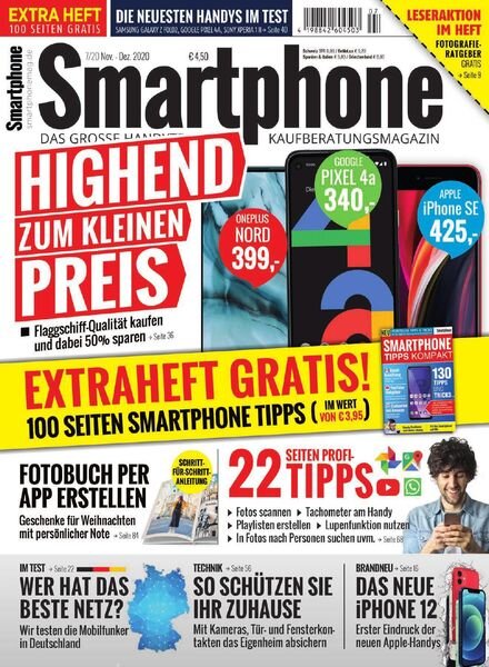 Smartphone Magazin – November-Dezember 2020 Cover
