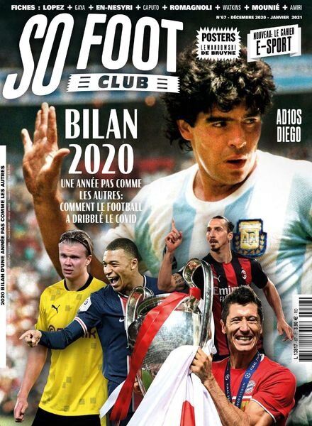 So Foot Club – Decembre 2020 – Janvier 2021 Cover