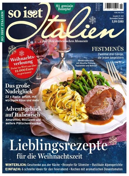 So isst Italien – Dezember 2020 – Januar 2021 Cover