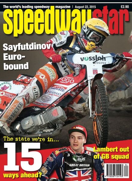 Speedway Star – August 22, 2015 Cover