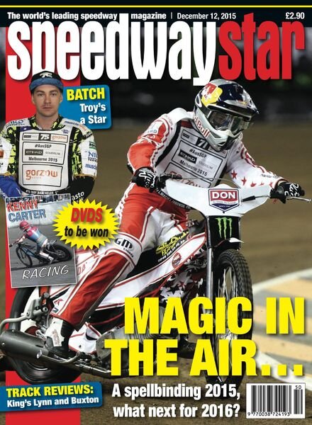Speedway Star – December 12, 2015 Cover
