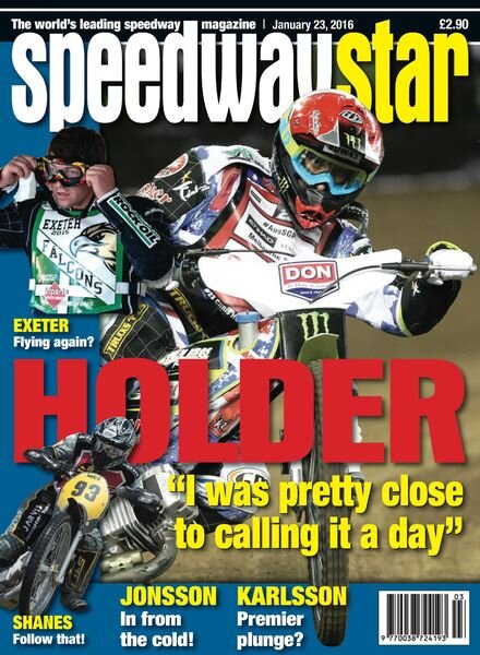 Speedway Star – January 23 2016 Cover