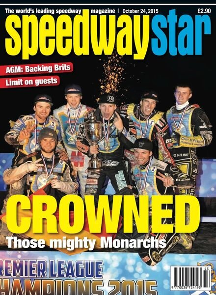 Speedway Star – October 24, 2015 Cover