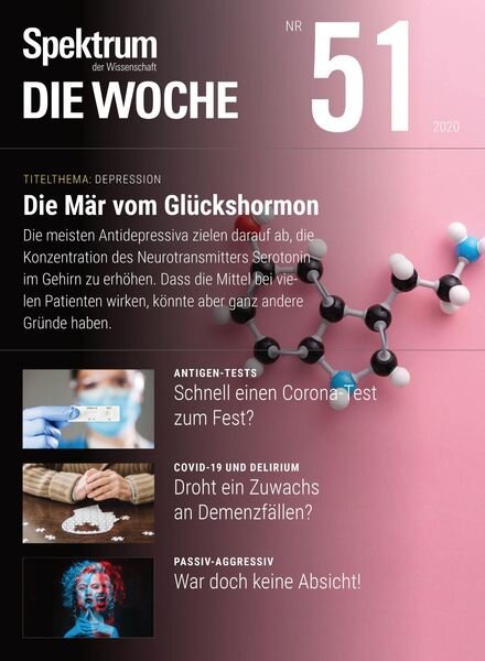Spektrum – Die Woche – 17 Dezember 2020 Cover