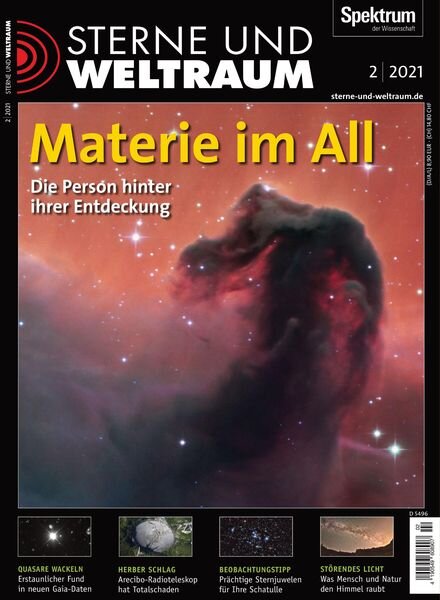 Spektrum – Sterne und Weltraum – 15 Januar 2021 Cover