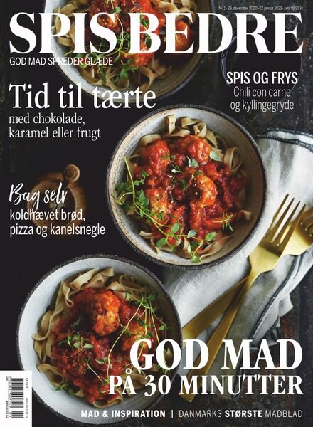 Spis Bedre – januar 2021 Cover