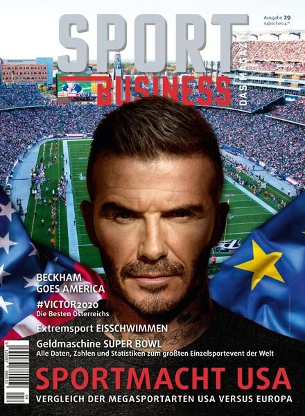 SPORT BUSINESS MAGAZIN – 18 Dezember 2020 Cover