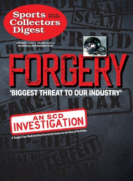 Sports Collectors Digest – January 2021 Cover