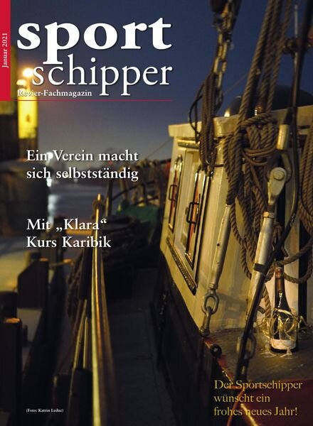 Sportschipper – Januar 2021 Cover