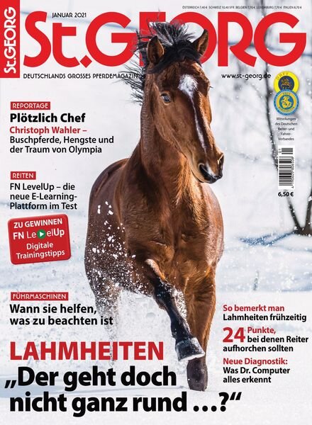 St GEORG – 16 Dezember 2020 Cover