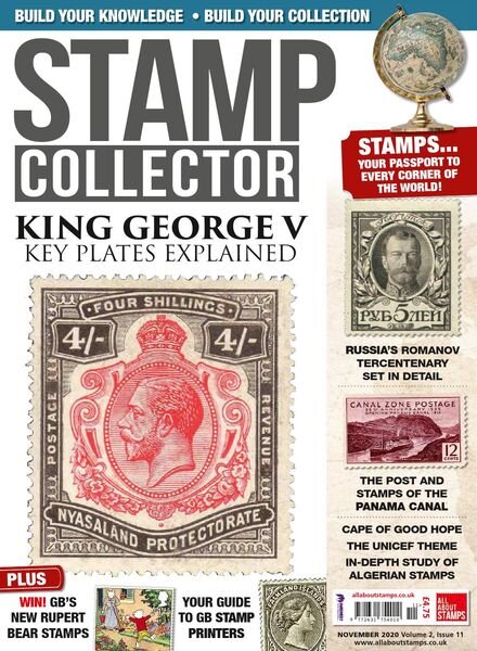 Stamp Collector – November 2020 Cover