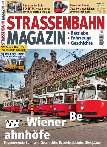 Strassenbahn Magazin – Januar 2021 Cover