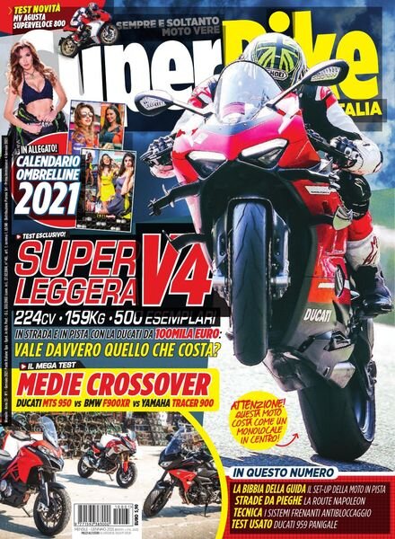 Superbike Italia – Gennaio 2021 Cover