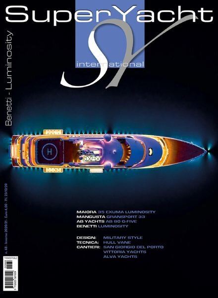 Superyacht International Edizione Italiana – dicembre 2020 Cover
