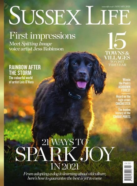 Sussex Life – January 2021 Cover