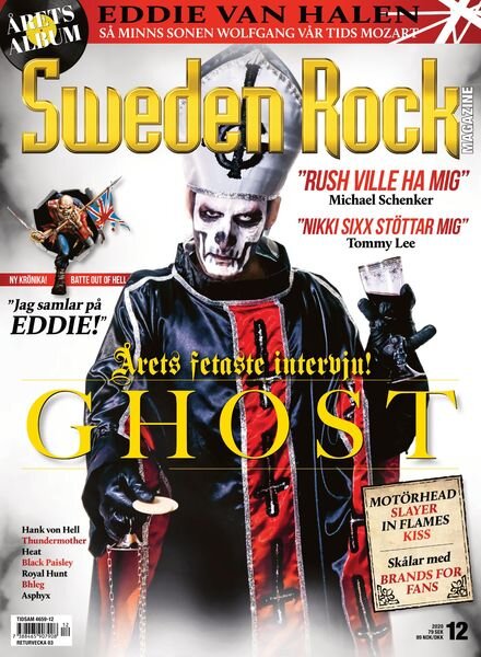 Sweden Rock Magazine – 22 december 2020 Cover