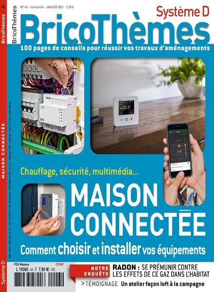 Systeme D Bricothemes – Janvier 2021 Cover
