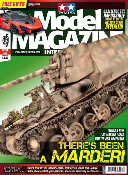 Tamiya Model Magazine – Issue 303 – January 2021 Cover