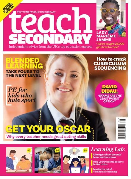 Teach Secondary – January 2021 Cover