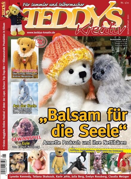 TEDDYS kreativ – 16 Dezember 2020 Cover
