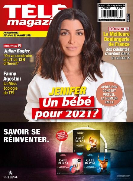 Tele Magazine – 16 Janvier 2021 Cover