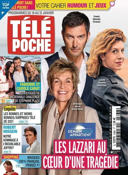 Tele Poche – 11 Janvier 2021 Cover