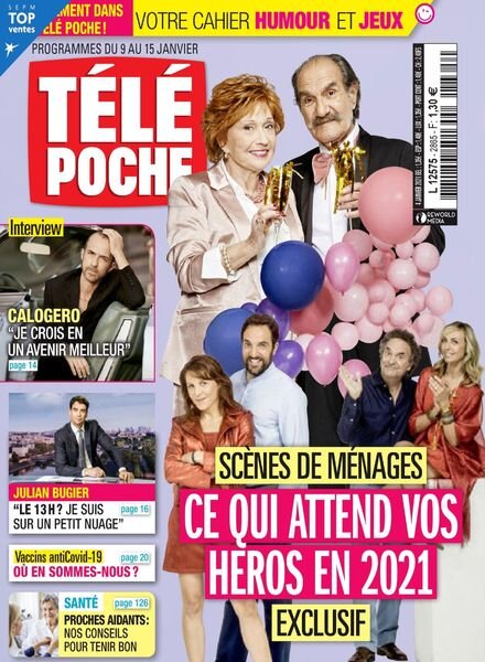 Tele Poche – 4 Janvier 2021 Cover
