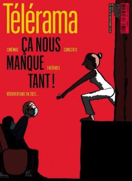 Telerama Magazine – 19 Decembre 2020 Cover