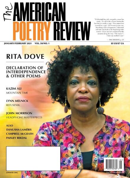 The American Poetry Review – January-February 2021 Cover