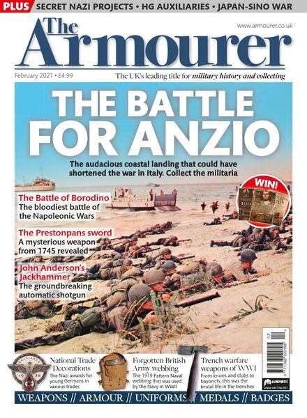 The Armourer – February 2021 Cover