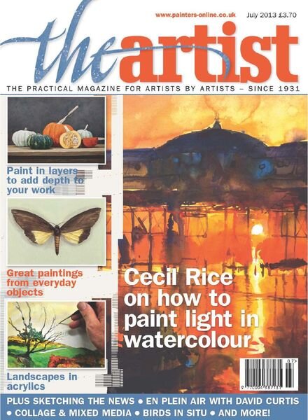 The Artist – July 2013 Cover