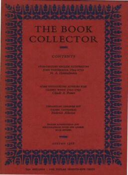 The Book Collector – Autumn, 1968